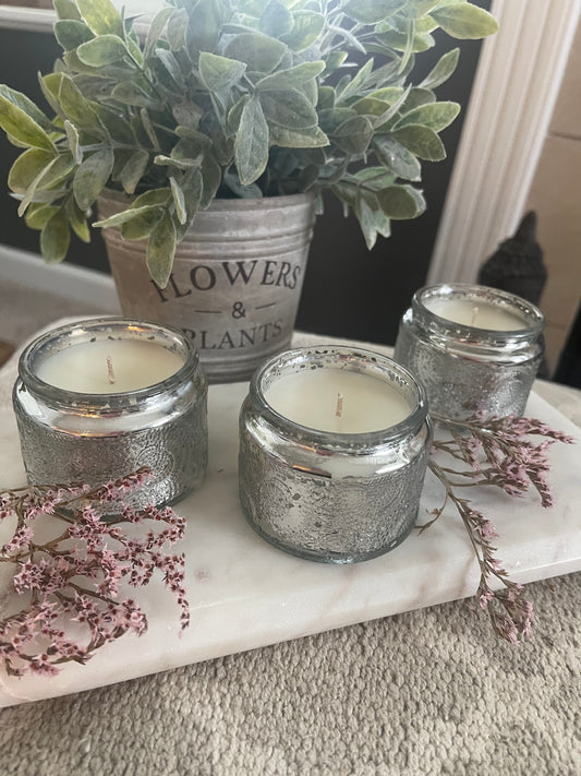Body Mind Soul Intention Candle Trio